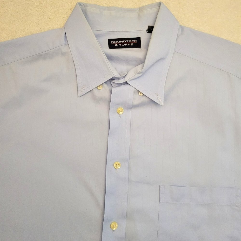 Roundtree and Yorke Light Blue Shirt